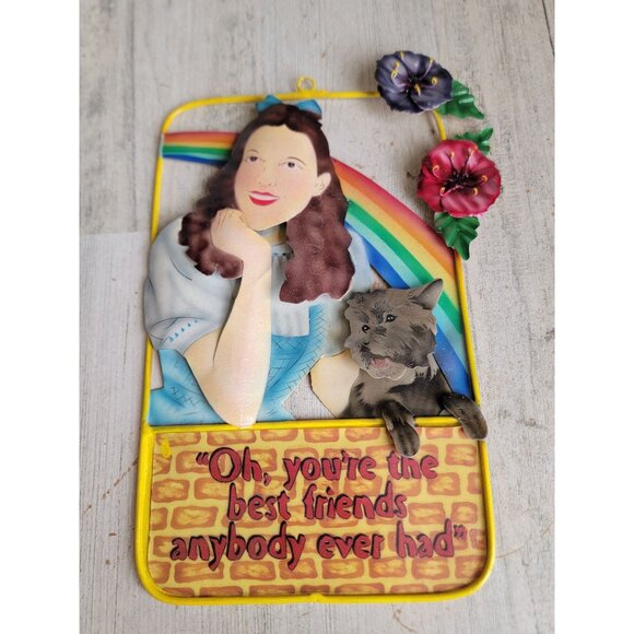Vintage wizard of Oz sign Dorothy Todo metal sign hanging decor - Picture 1 of 9